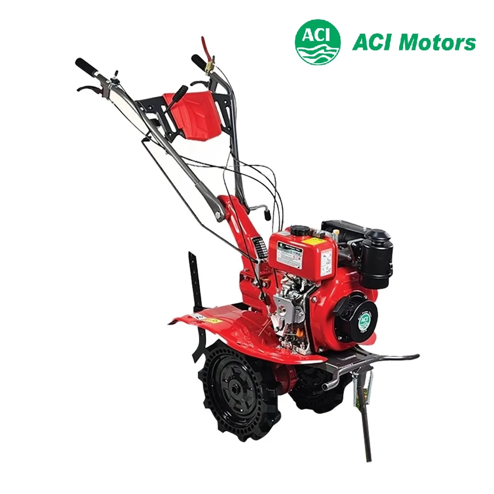 ACI মিনি টিলার ৭ হর্স (পেট্রোল) শুকনো+ভেজা ব্লেড - Mini Power Tiller ( Q710 )