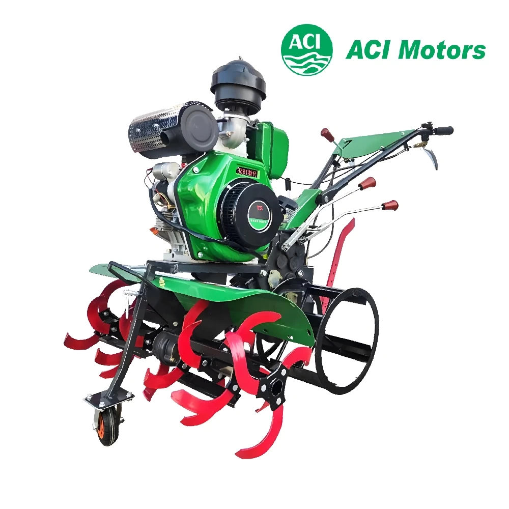ACI মিনি টিলার ৬ হর্স (ডিজেল) - Mini Power Tiller 6HP 4 wheels  ( Q725 )